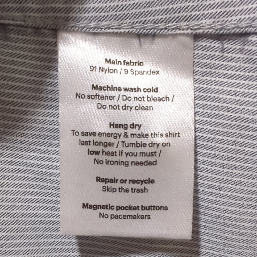 Poncho Outdoors Gray Men's Shirt - Picture 5 of 5